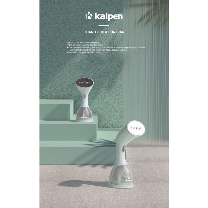 Bàn ủi hơi nước cầm tay Kalpen 3801