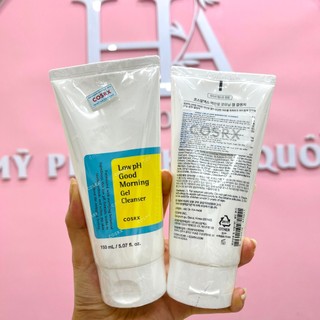 Sữa Rửa Mặt Cosrx Low PH Good Morning Cleanser Dạng Gel Dịu Nhẹ Chiết Xuất Trà Xanh Độ Ph Thấp 150ml