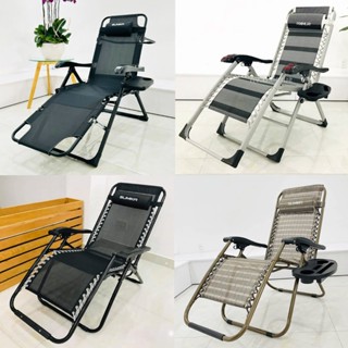 6 mẫu ghế gấp xếp thư giãn đa năng Sumika 179 & 199 & 168 (Tặng khay để ly) ghế văn phòng, ghế ngủ trưa,ghế gấp gọn