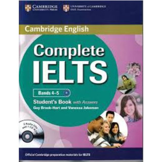 Sách - Complete IELTS Band 4-5, 5-6.5, 6.5-7.5 (WB+STB)(Lẻ, Trọn bộ) (Bản màu)