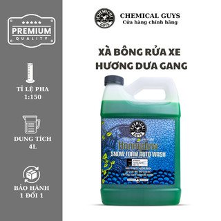Xà Bông Rửa Xe hương dưa gang Chemical Guys Honeydew Snow Foam can 3,8L
