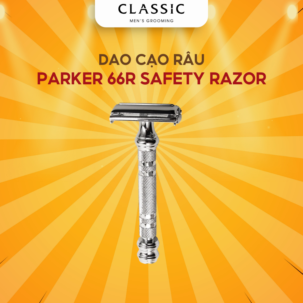 Dao Cạo Râu Parker 66R Safety Razor