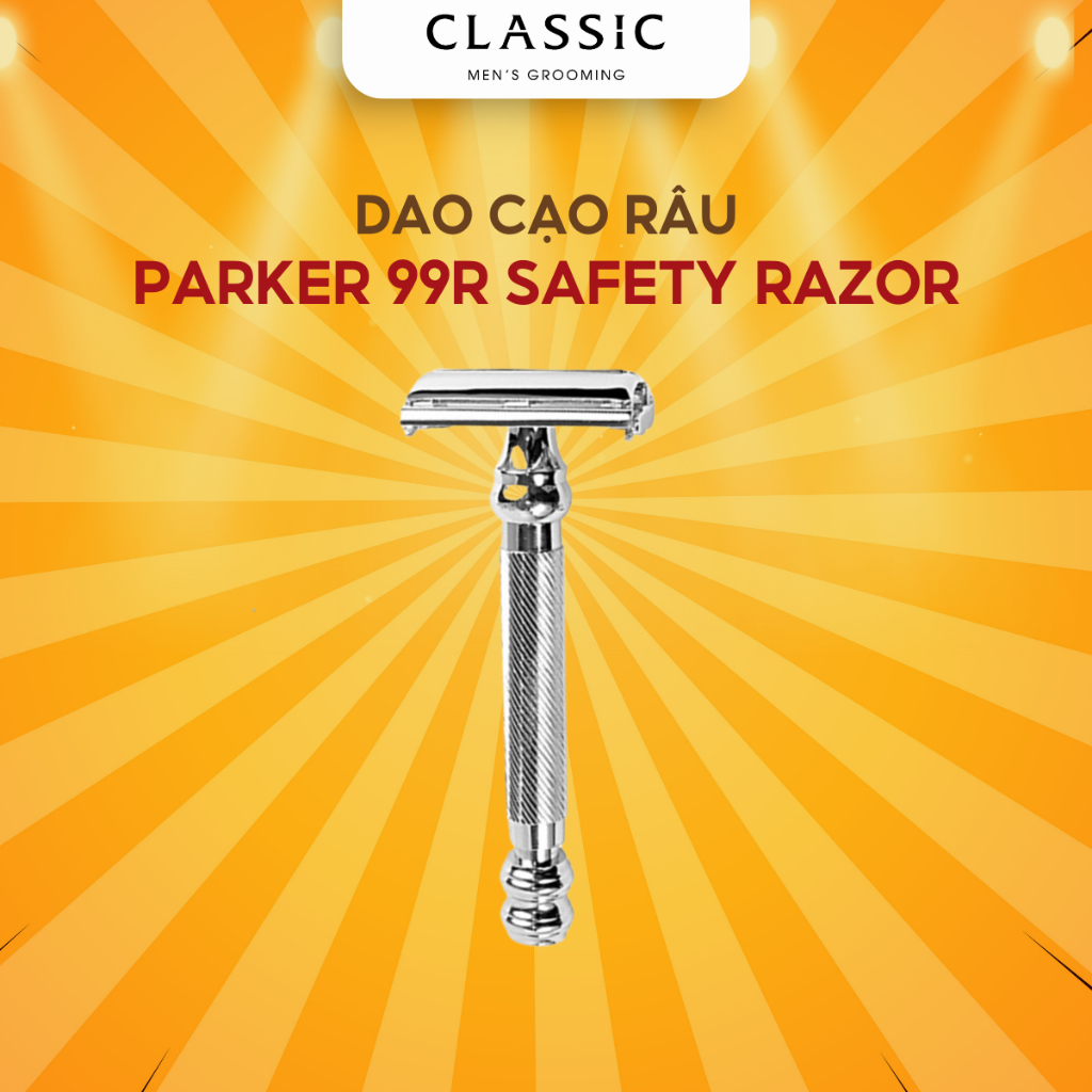 Dao Cạo Râu Parker 99R Safety Razor