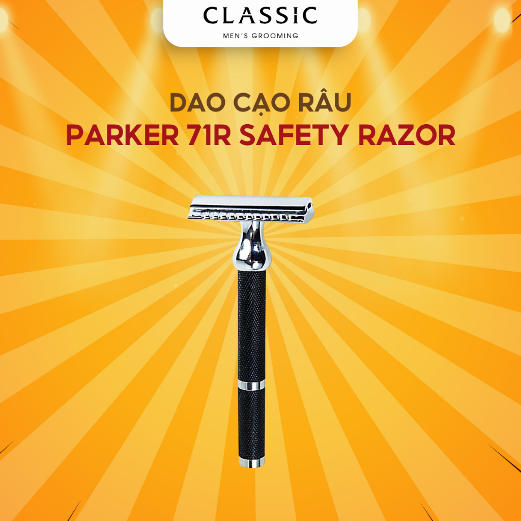 Dao Cạo Râu Parker 71R Safety Razor
