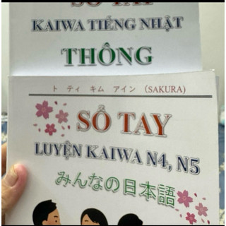 Combo sổ tay kaiwa tiếng nhật