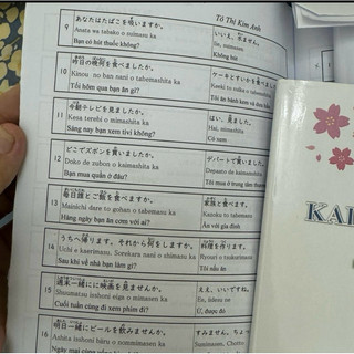 Combo sổ tay kaiwa tiếng nhật