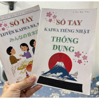 Combo sổ tay kaiwa tiếng nhật