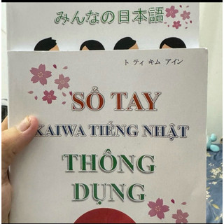 Combo sổ tay kaiwa tiếng nhật