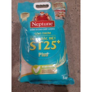 Gạo thơm thượng hạng Neptune túi 5kg