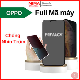 Cường lực Chống Nhìn Trộm Oppo A98 A95 A93 A94 A91 A5 A9 A5s A15s A16s A17k A31 A52 A53 A54 A55 A57 A72 A74 A77s