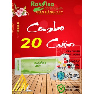 2 bịch 20 cuộn 2kg giấy vệ sinh 4 lớp dai, mịn dùng tollet, phòng ngủ, phòng tắm, gara, quán ăn, bếp