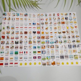 Sticker từ vựng tiếng anh Smart star 5 Bản Mới Nhất