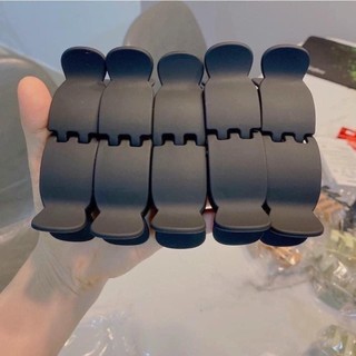 Sét 12 CHIẾC kẹp càng cua 5 rang đen bầu.TKVT2.