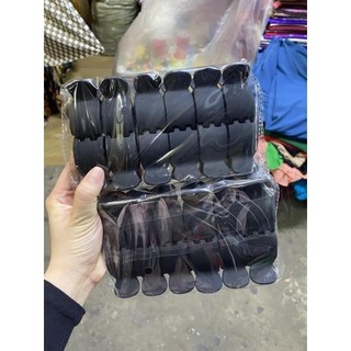 Sét 12 CHIẾC kẹp càng cua 5 rang đen bầu.TKVT2.