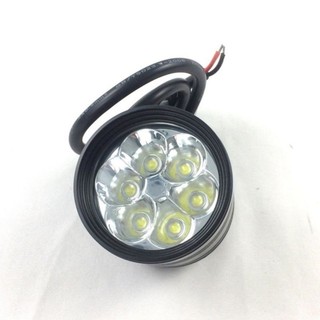 Đèn trợ sáng l6 ngắn lắp xe máy xe điện 12-48v
