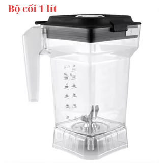Bộ cối xay sinh tố Promix 819B, ly nhựa PC, dao xay inox, socket inox, công tắc, khóa dao