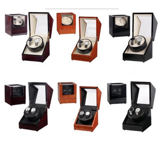 Hộp xoay đồng hồ cơ. Hộp đựng đồng hồ cơ vỏ gỗ sang trọng