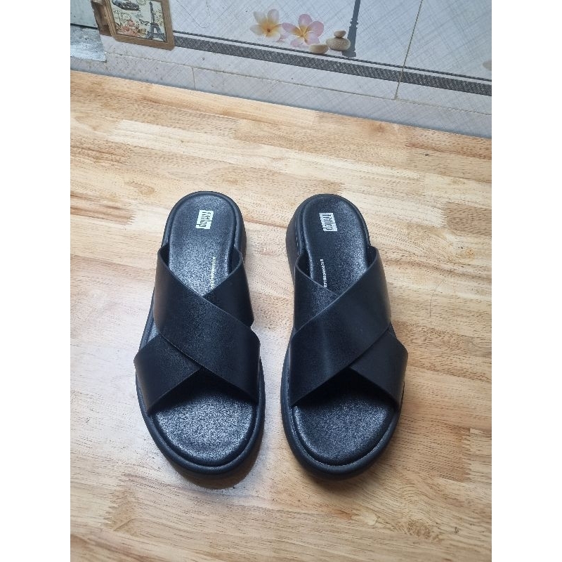 Dép fitflop full đen ( size 37 42 )