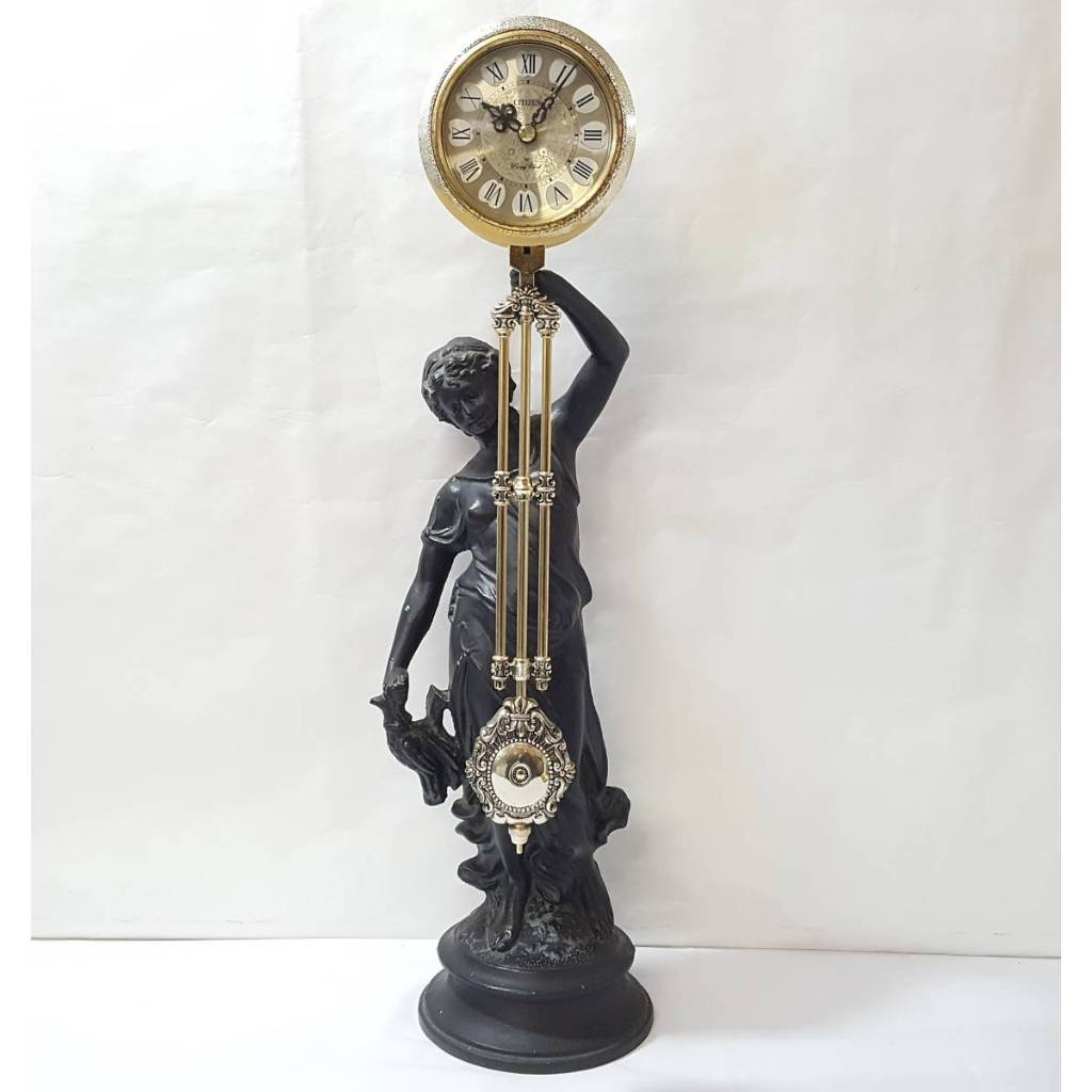 Đồng hồ để bàn quả lắc CITIZEN Venus - Tượng nữ thần