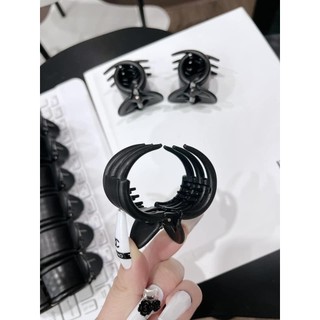 Sét 12 CHIẾC Kẹp Càng Cua 6 Răng Đen.[kẹp tóc, kẹp càng cua]