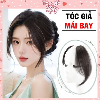 Tóc giả mái bay Hàn Quốc Koty, tóc giả kẹp mái dài cho nữ T6