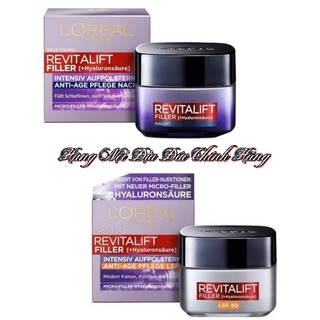 Kem dưỡng Loreal Revitalift Filler chống lão hóa, giảm nhăn, giảm thâm nám