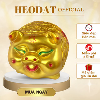 Heo đất tiết kiệm mẫu ĐỒNG TIỀN TO size đại siêu sang,quà tặng ,trang trí / Ống tiết kiệm Trumheodat