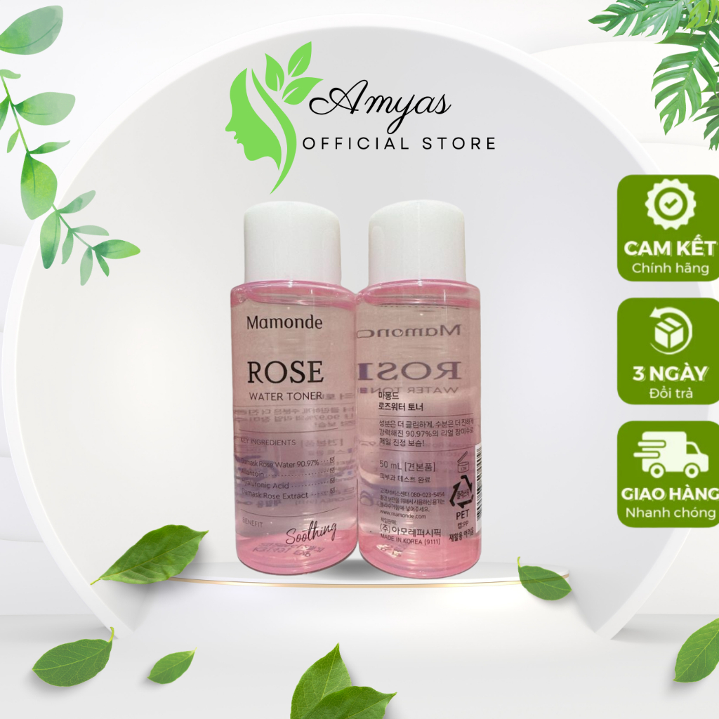 Nước hoa hồng MINI Mamonde 50ml