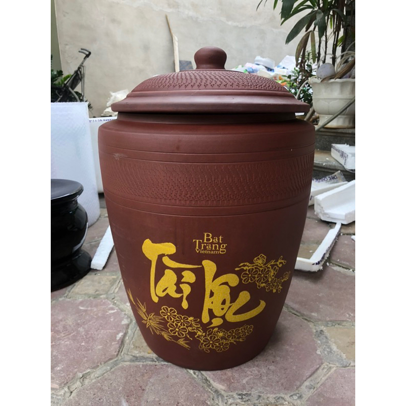 hũ đựng gạo tài Lộc 20kg gạo