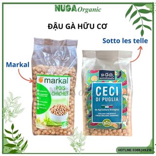 Đậu gà hữu cơ (Organic chickpeas) - Markal & Sottolestelle