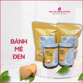 Bánh yến mạch mè đen (500gr) - Bánh quy ăn kiêng