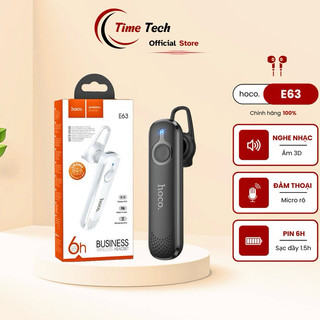 Tai nghe bluetooth 1 bên HOCO E63 - V5.0 chính hãng, pin 6H có micro tích hợp, đàm thoại tốt, âm thanh rõ nét.