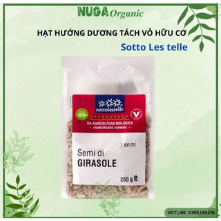 Hạt hướng dương hữu cơ tách vỏ - Sottolestelle - 250g