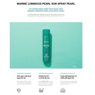 Xịt Chống Nắng JM Solution Luminous Sun Spray 180ml