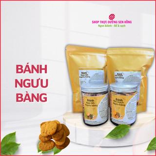 Bánh yến mạch ngưu bàng (500gr) Bánh quy thực dưỡng không đường không gia vị
