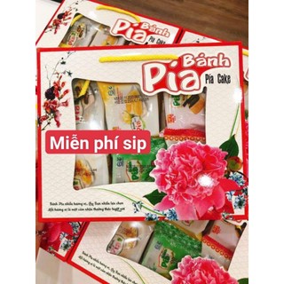 Túi mix 15 vị Bánh pía kim sa Tân Huê viên mix vị 500g