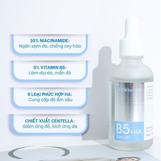 Serum Co & K’lear B5 + HA tinh chất phục hồi cấp ẩm da 50ml