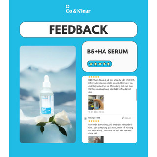 Serum Co & K’lear B5 + HA tinh chất phục hồi cấp ẩm da 50ml