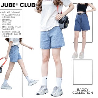 6 MẪU Quần Short Ngố Jean Lững Ống Rộng Lai Cuốn Phong Cách ULZZANG [HÌNH THẬT]
