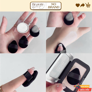 (HOẢ TỐC) Bông Mút Nhung Mini Ngón Tay Dùng Đánh Phấn Bắt Sáng, Má Hồng, Phấn Phủ