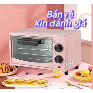[SALE Xả Hàng] Lò Nướng Bánh Mini SALAY / Lò Nướng Đa Năng Màu Hồng Dung Tích 12L 2022