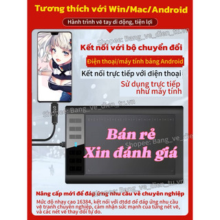 Bảng Vẽ Điện Tử Gaomon 1060Pro/ Vinsa 1060plus - Phiên 2024 Bảo hành Chính Hãng