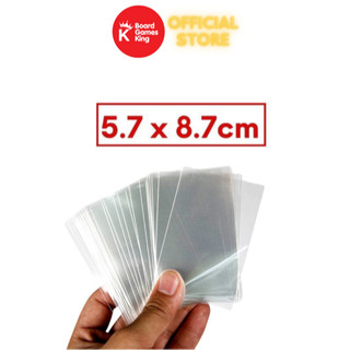 100 bọc bài 5.7 x 8.7 cm bảo vệ thẻ bài Uno, Lớp Học Mật Ngữ, Khu Rừng Kim Cương