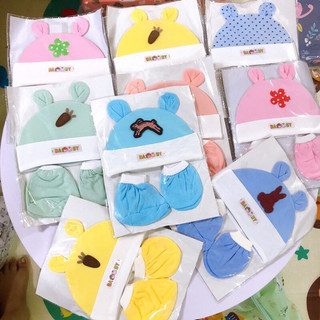 Set Mũ - Bao Tay - Bao Chân Cho Bé Sơ Sinh