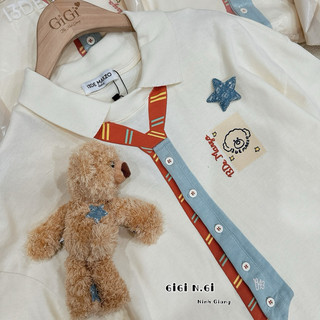 Polo gấu cavat be Qccc[ Sẵn Ship]