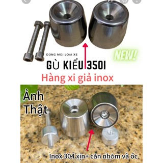 Gù chống rung tay lái kiểu sh 300i inox 304 chính hãng nặng 0,5kg <giá 1 đôi>
