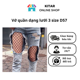 Vớ quần dạng lưới - tất lưới 2 size D57