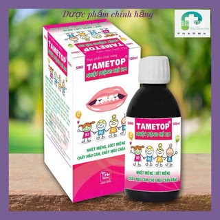 Siro tametop giảm nhiệt miệng,loét miệng, chảy máu chân răng