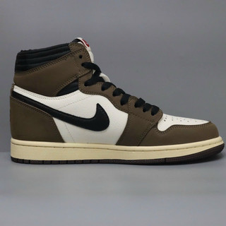 [B - Sneaker] Giày Sneaker Aj1 High Travis Scott Mocha Bản Cao Cấp FullBox