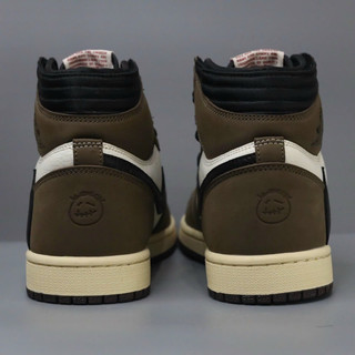 [B - Sneaker] Giày Sneaker Aj1 High Travis Scott Mocha Bản Cao Cấp FullBox